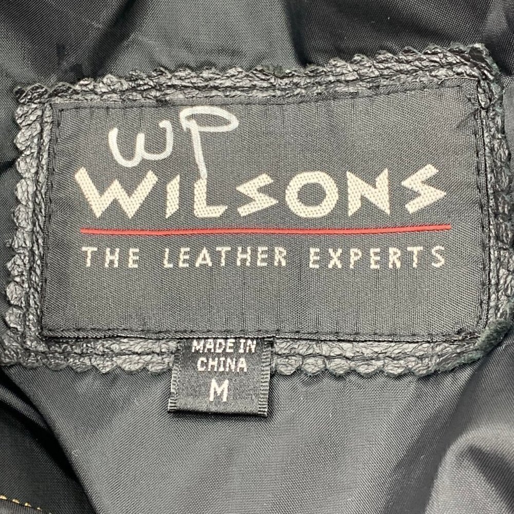 Wilsons Leather Black Leather Jacket - Picture 3 of 8